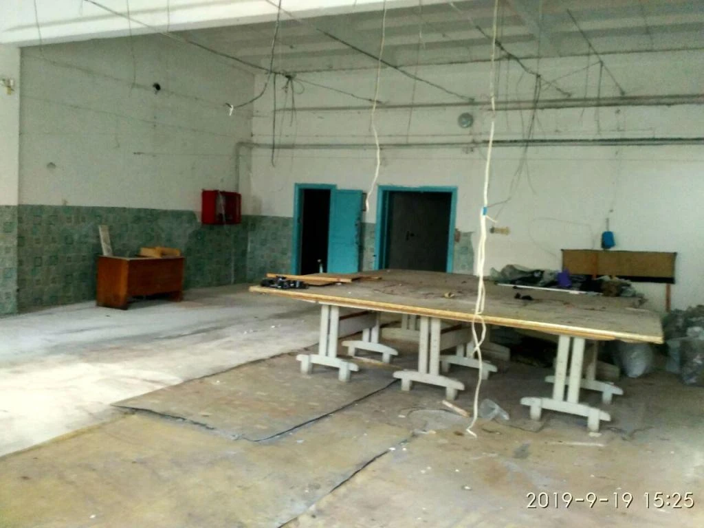 Бывший цех по производству обуви из ПВХ в собственности